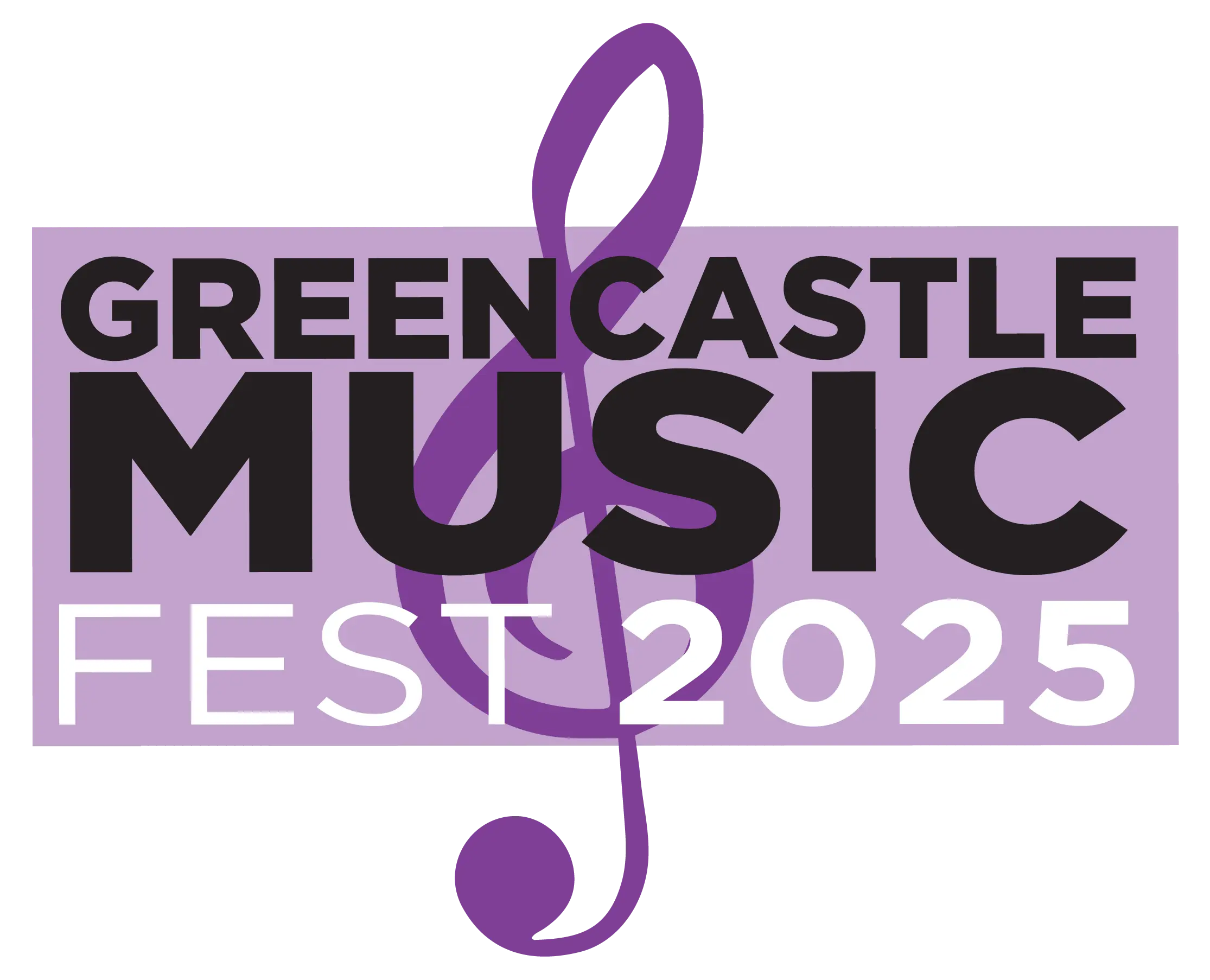 Greencastle Music Fest 2025 Logo